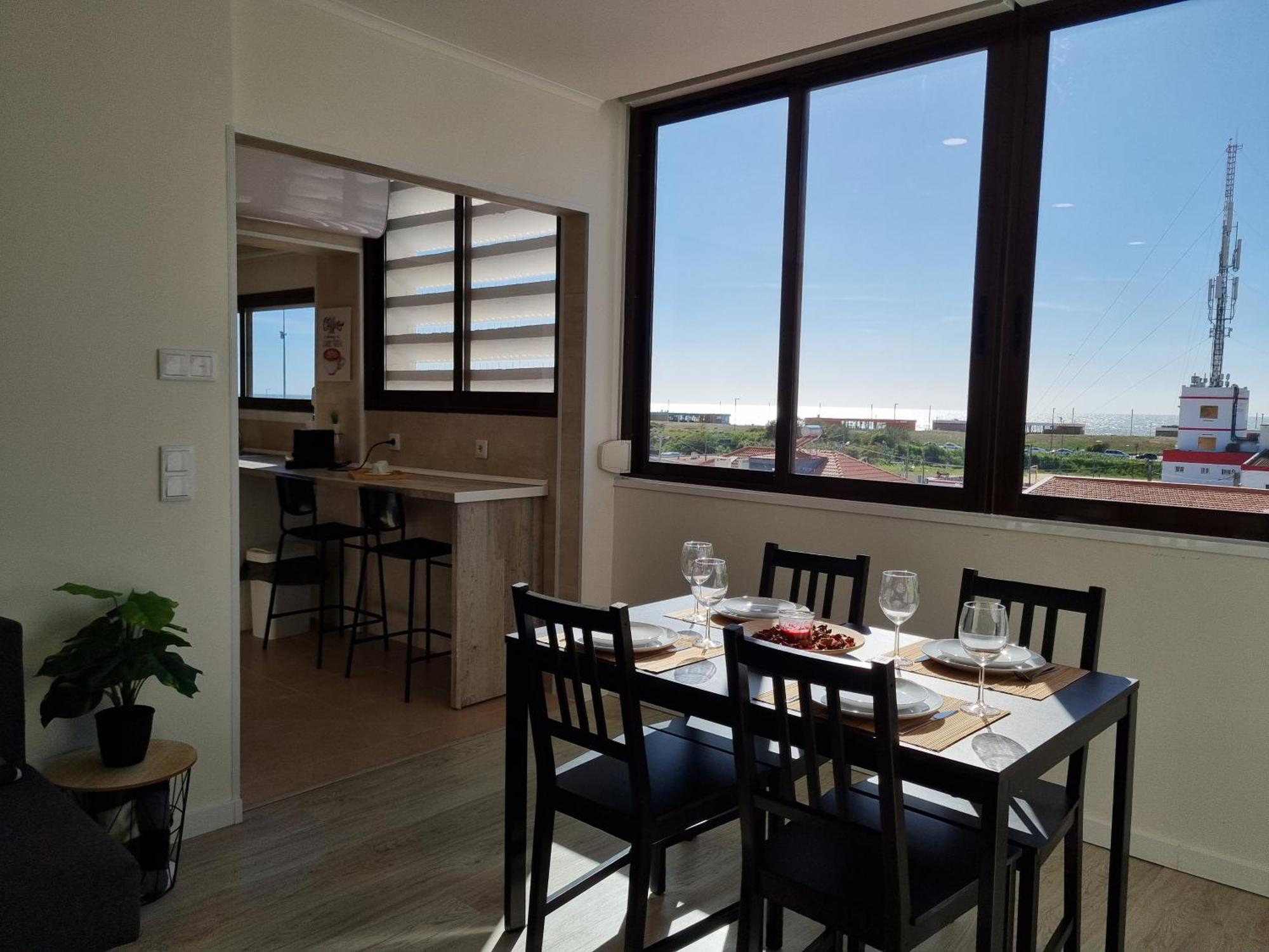 Beach Apartment W/Ocean View Costa de Caparica Eksteriør billede
